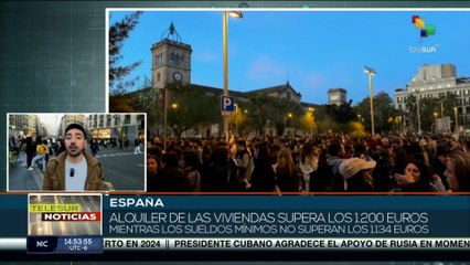 Ciudadanos se movilizan por el derecho a la vivienda en España