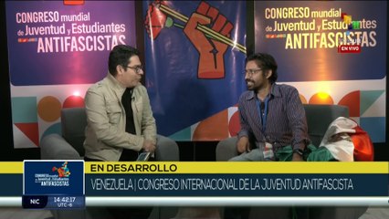 Avanza el Congreso Internacional Antifascista de la Juventud en Caracas
