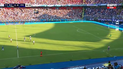 Racing 3 vs Cruzeiro 1 - 2T - Final de la Copa Sudamericana 2024