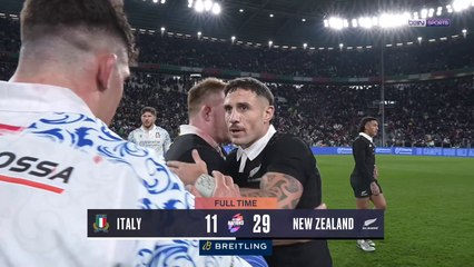 Résumé : Sans briller, la Nouvelle-Zélande vient à bout de l'Italie