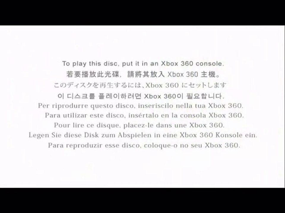Xbox 360 DVD Error