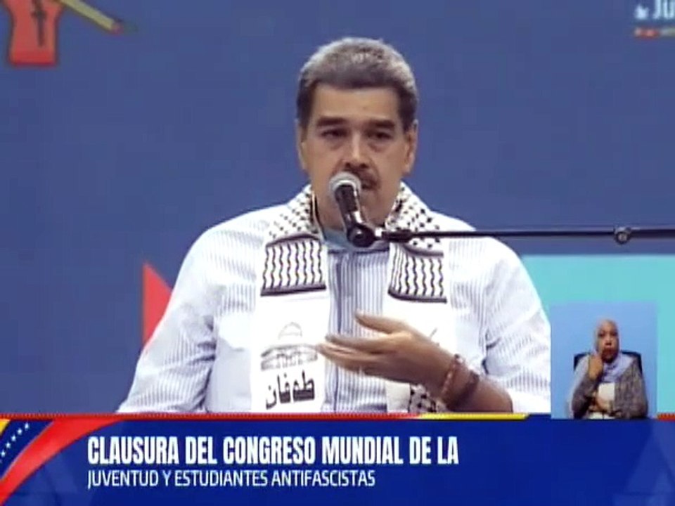 Pdte. Nicolás Maduro: No podemos normalizar la barbarie como lo hace EE.UU. con el genocidio en Palestina