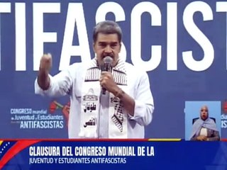 Pdte. Maduro: Hoy nace en Venezuela el Movimiento Juvenil Antifascista y por el Nuevo Mundo