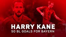 Harry Kane's record-breaking 50-goal milestone