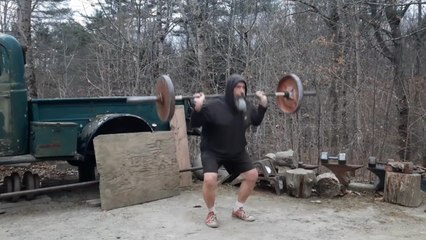 Squat Thrusters 73½kg