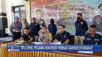 Polisi Tangkap Pegawai Honorer Pemkab Gianyar Terkait Penipuan Seleksi CPNS