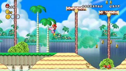 Newer Super Mario Bros. Wii online multiplayer - wii