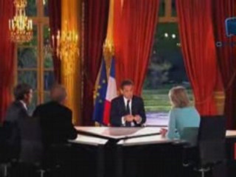 Zapping Nicolas Sarkozy 24 avril 2008