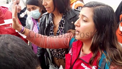 Bloqueo de vía en el Barrio Remanso se anuncia por no rápida solución al manejo vial