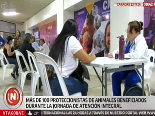 Misión Nevado activa jornada de atención integral a proteccionistas de animales en Caracas