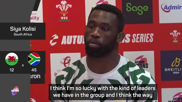 Kolisi reflects on South Africa's 'special group of players' after crushing Wales