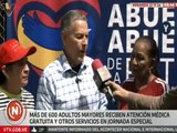 Adultos Mayores reciben atención médica gratuita en el municipio Sucre del estado Miranda