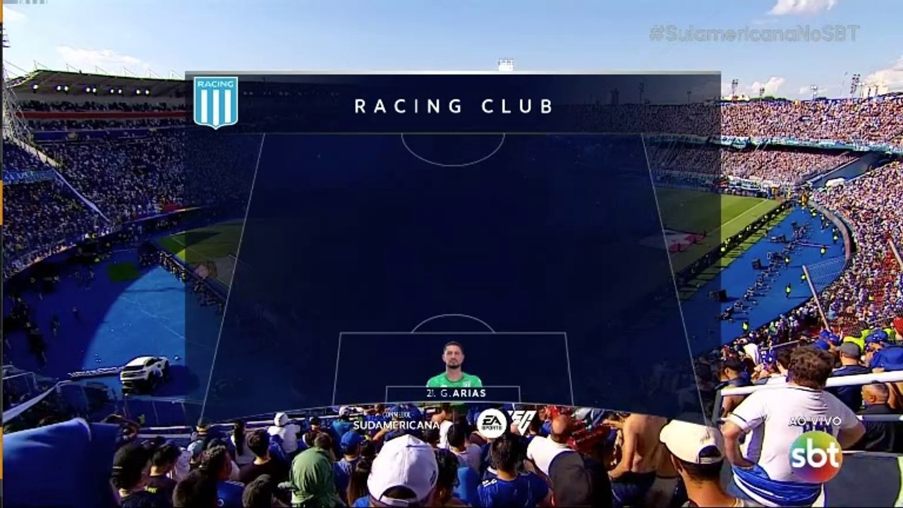 Copa Sul-Americana 2024  Cruzeiro x Racing (Final) com Luís Alano (SBT)