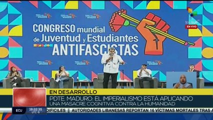 Finalizó Congreso Mundial de la Juventud y Estudiantes Antifascistas