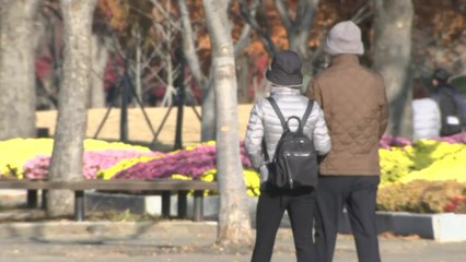 [날씨] 휴일, 맑고 큰 일교차...늦가을 정취 가득한 공원 / YTN