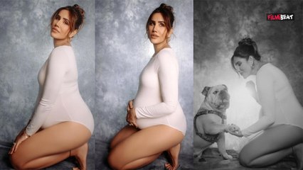 Sonnalli Seygall ने Flaunt किया Baby Bump, मां बनने से पहले कराया Drea,y Photoshoot