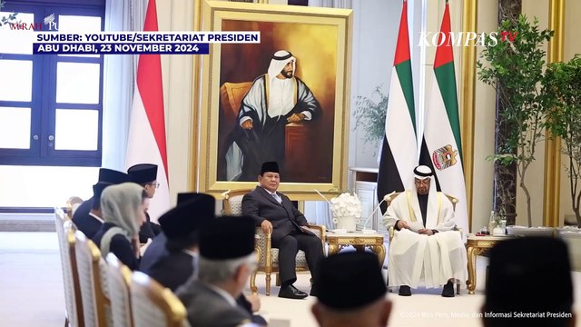 [FULL] Isi Obrolan Presiden Prabowo dengan MBZ di Abu Dhabi: Bahas Misi Kemanusian Gaza