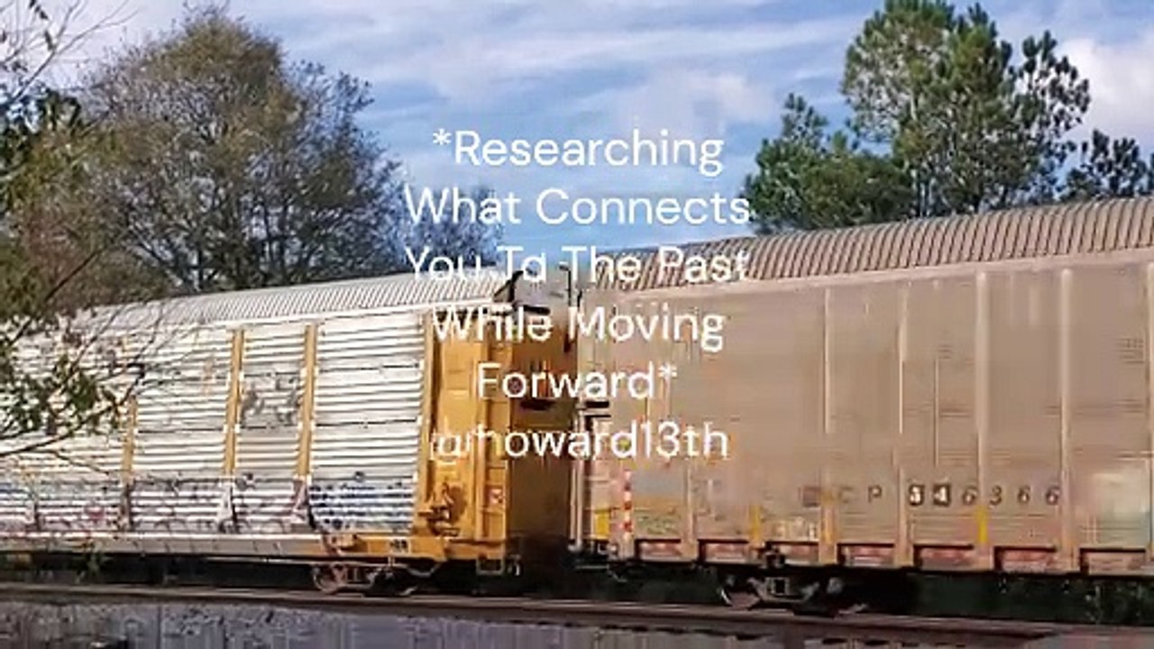 "*Researching What Connects You To The Past While Moving Forward*" 11/23/2024