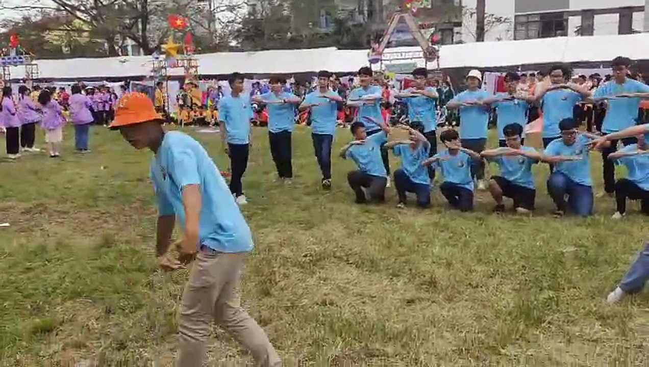 Dancing in Traditional Camp