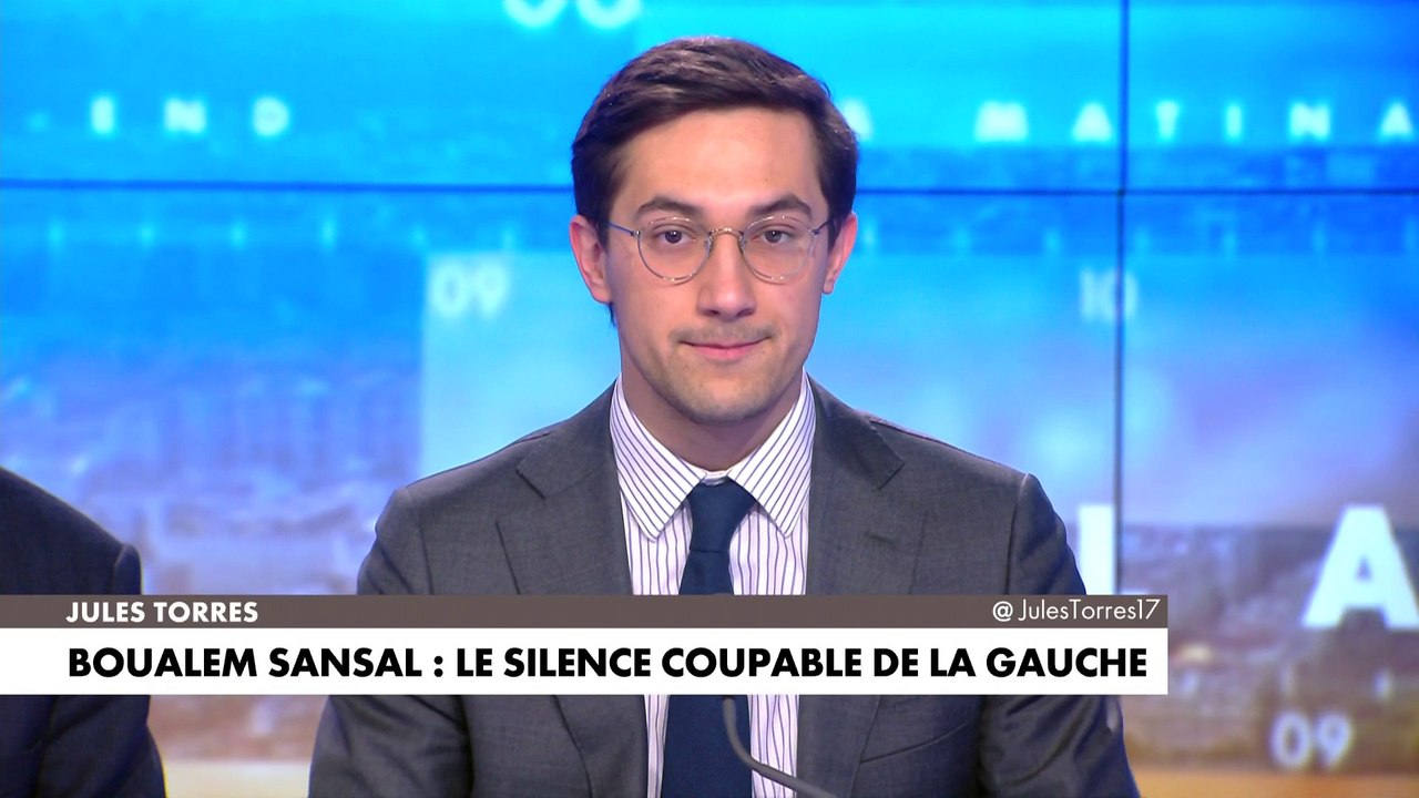 L'édito de Jules Torres : «Boualem Sansal : le silence coupable de la gauche»