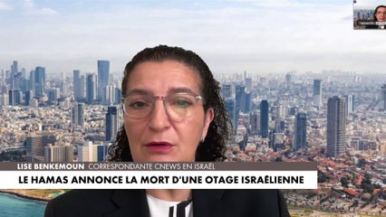 Lise Benkemoun : «Pour l'instant, Tsahal vérifie l'information»