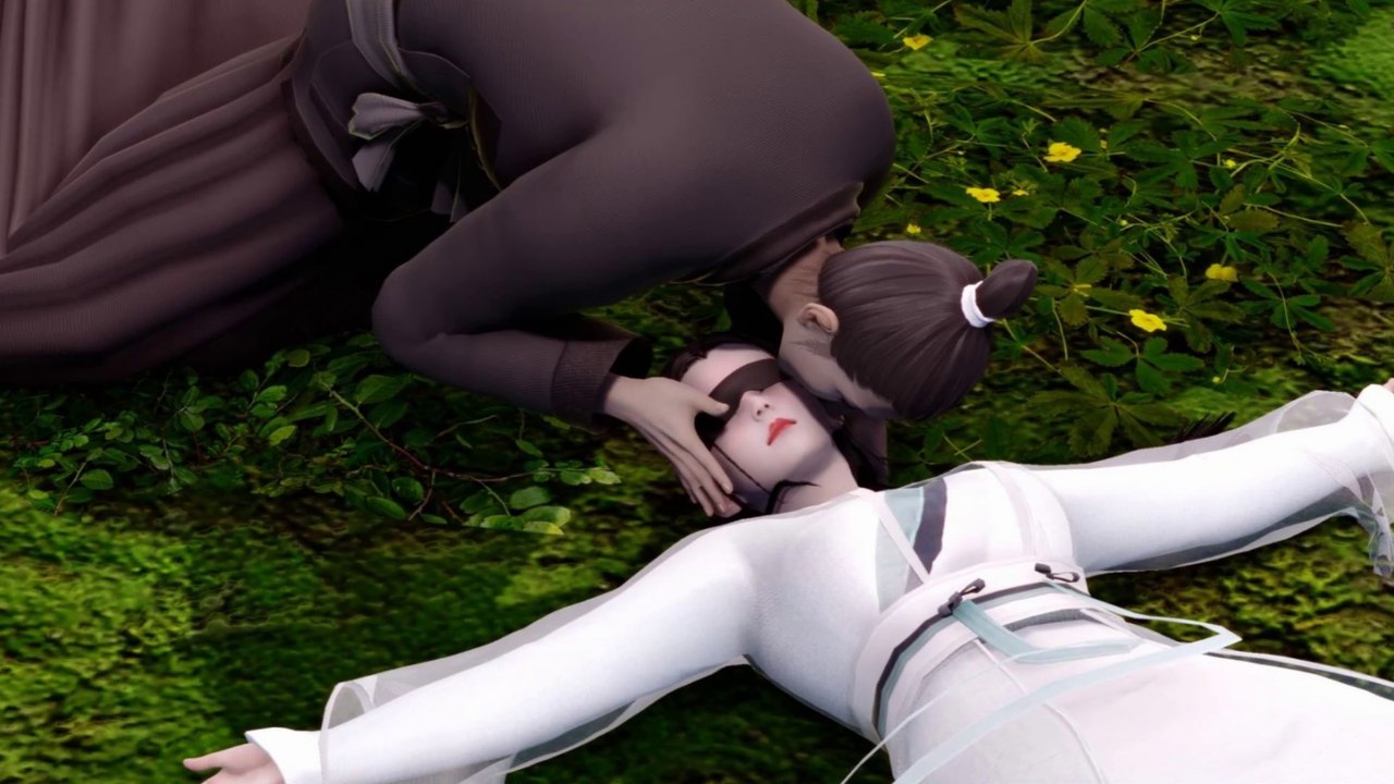 The heroine who was acupunctured was insulted by a Taoist priest  被點穴的姑姑被一個道士污辱