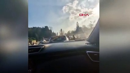 İstanbul - Sarıyer’de polisten kaçan şüpheli kovalamaca sonucu yakalandı