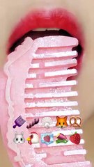 Asmr thin ice jelly food