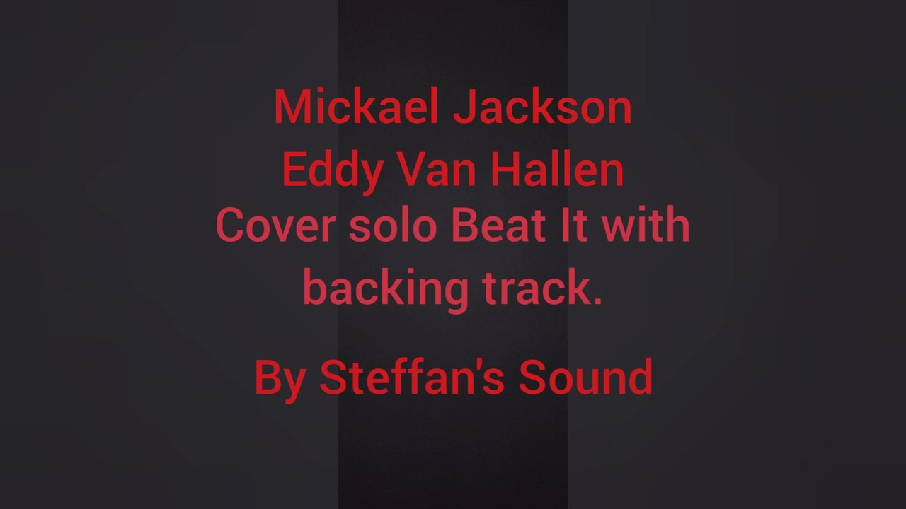 Beat it  Mickael Jackson Solo cover