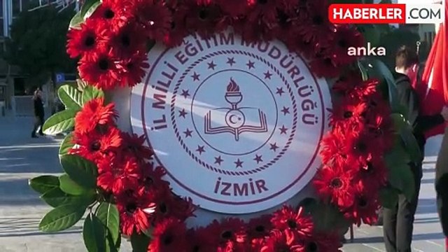 İzmir'de 24 Kasım Öğretmenler Günü Töreni
