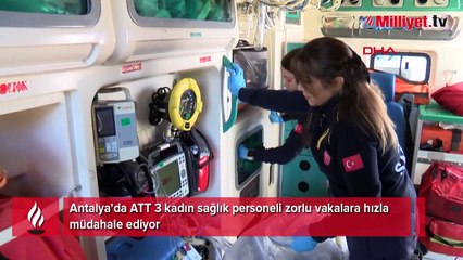 3 kadın ATT'yi şaşkına çeviren soru! 'Niye siz geldiniz, erkek personel yok mu?'