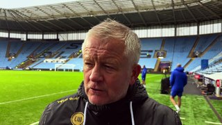 Chris Wilder on Sheffield United's draw at Coventry