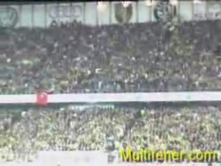55.000 CRAZY FANS JUMPING! GREAT ATMOSPHERE OF FENERBAHCE!