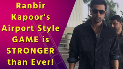 Ranbir Kapoor's All-Black Airport Look is the EPITOME of Cool and Casual Chic!