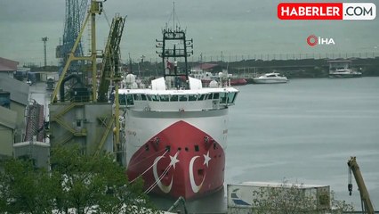 Barbaros Hayreddin Paşa Sismik Araştırma Gemisi Trabzon'a Döndü