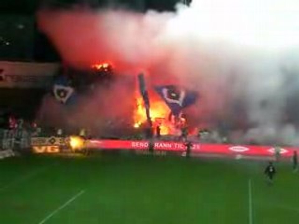 Brann Bergen vs. HSV Pyroshow