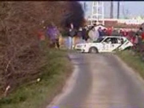 rallye 205 tout droit