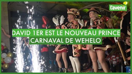 David 1er est le nouveau prince carnaval du WeHeLo 2024-2025