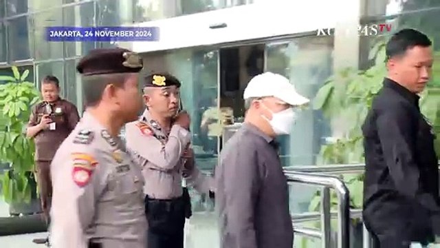 Terjaring OTT, Gubernur Bengkulu Rohidin Mersyah Tiba di Gedung KPK