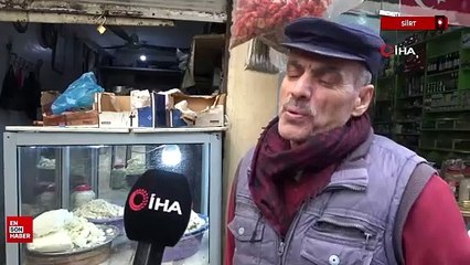 Siirt'te kışlık peynir satışa çıktı