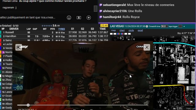 F1 2024 Grand Prix de Las Vegas / Interviews - Streaming Français | EN DIRECT FR