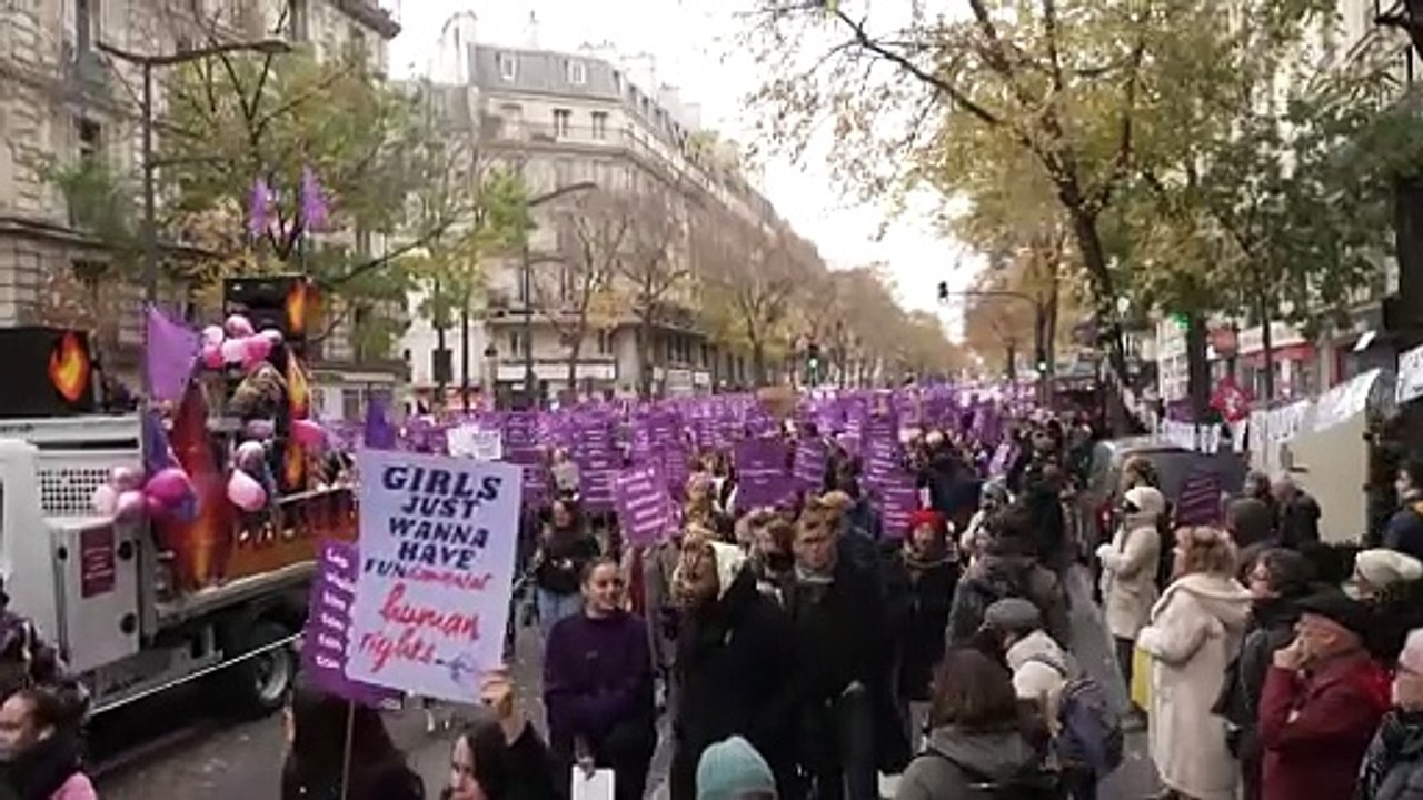 Zehntausende fordern in Frankreich Ende der Gewalt an Frauen