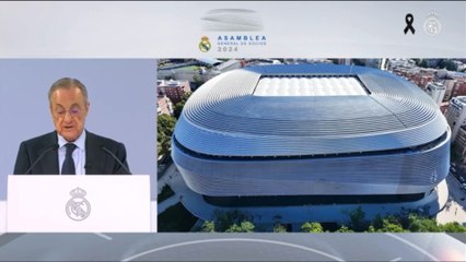 Florentino y su orgullo por el Nuevo Bernabéu