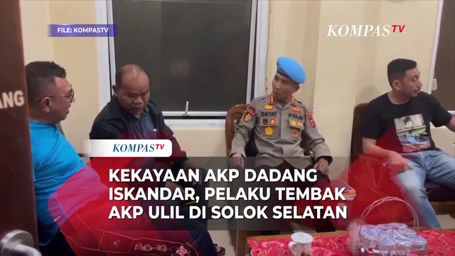 Segini Harta AKP Dadang Iskandaryang Tengah Disorot, Pelaku Tembak AKP Ulil di Solok Selatan