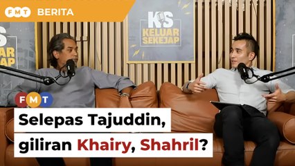 Selepas Tajuddin, tak mustahil Umno terima kembali Khairy, Shahril