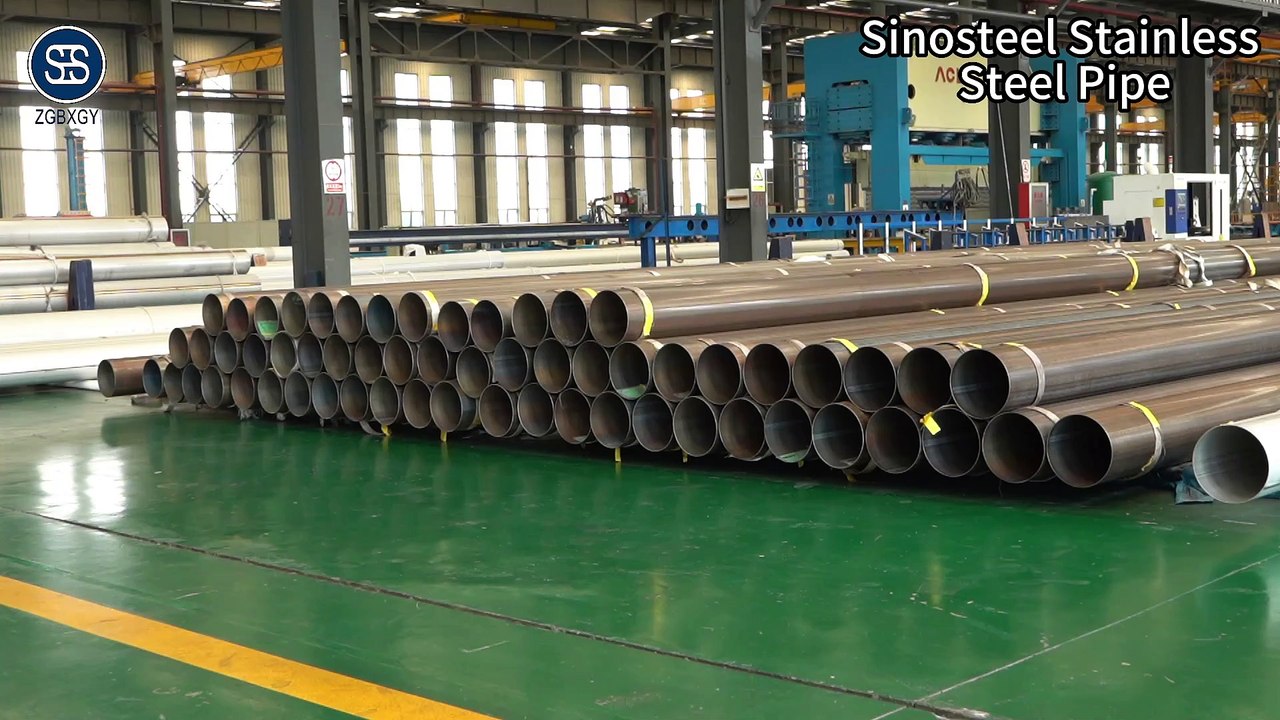 Copper alloy pipes in the production workshop