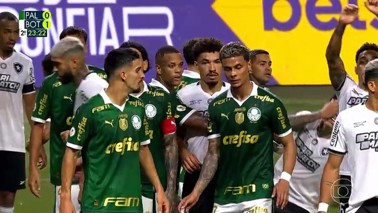 Campeonato Brasileiro 2024 Palmeiras x Botafogo (36ª rod) com Luís Roberto (Globo)