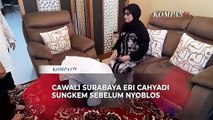 Calon Wali Kota Surabaya Eri Cahyadi Cium Kaki Ibunya Sebelum ke TPS