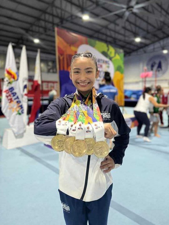 Haylee Garcia, humakot ng gintong medalya sa 2024 Batang Pinoy Women’s Artistic Gymnastics
