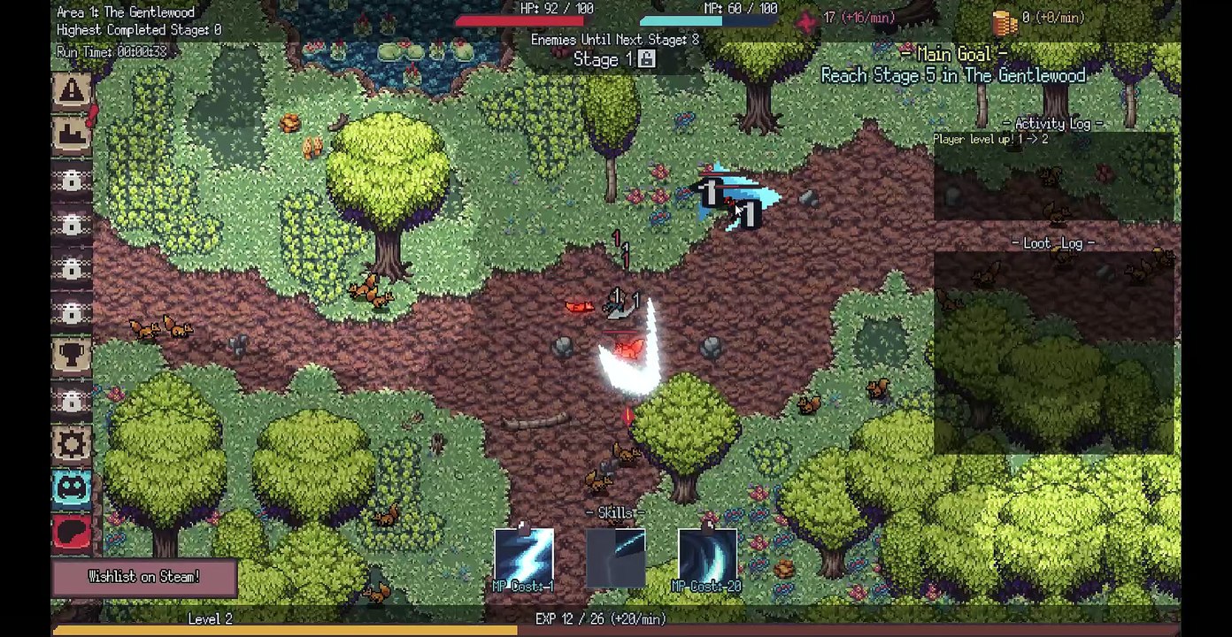 Nomad Idle - Gameplay (itch.io) || Idle Auto-Battler